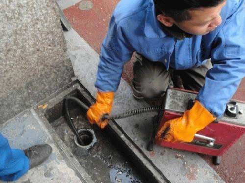 湘桥疏通下水道