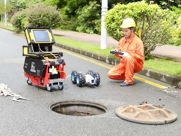 湘桥管道机器人检测